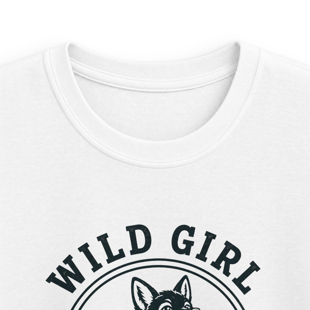 Wild Girl — Junior Fox Matching Kids T-Shirt