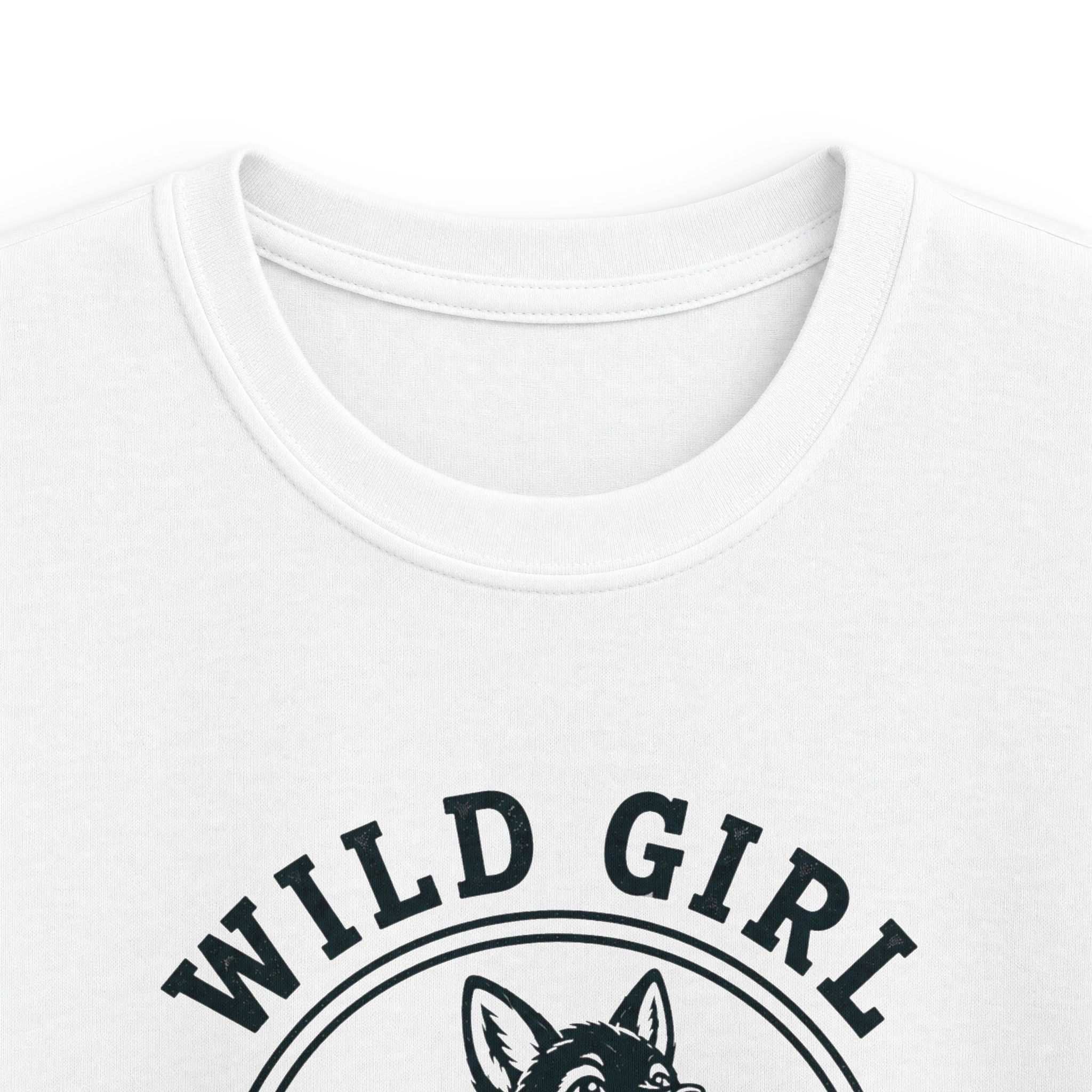 Wild Girl — Junior Fox Matching Kids T-Shirt