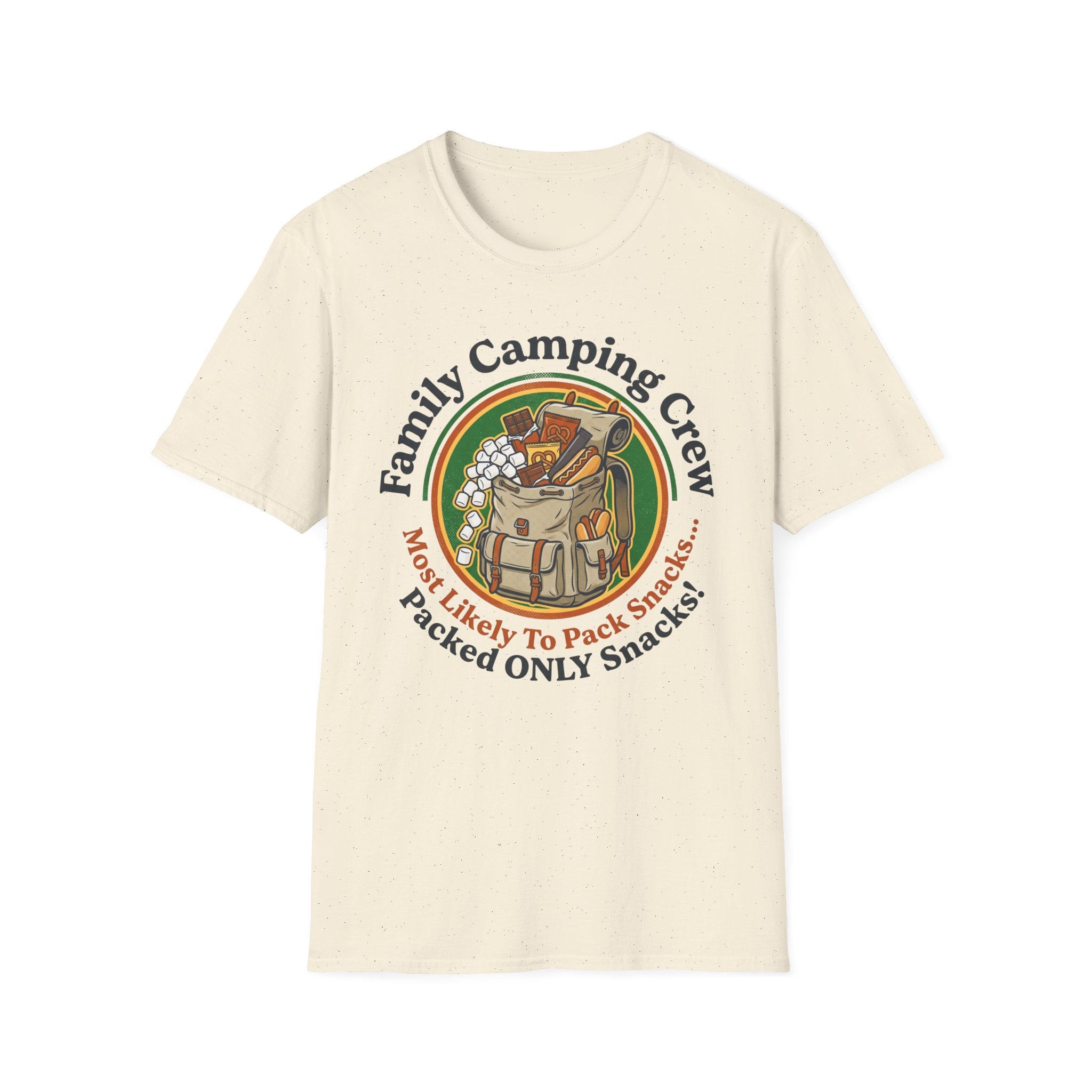 Most Likely To Pack Snacks Packed Only Snacks — Retro T-Shirt