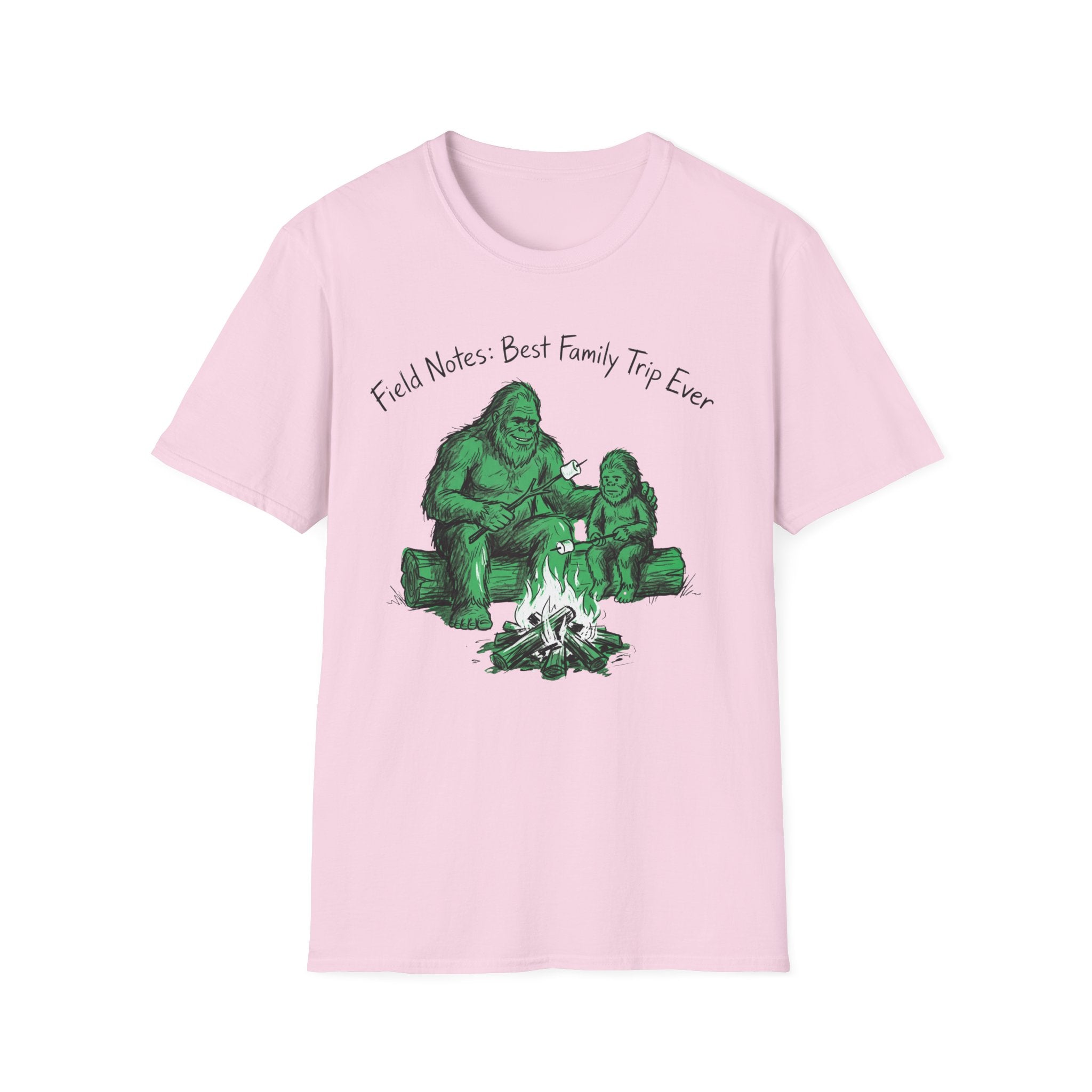 Field Notes — Best Family Trip Ever With Bigfoot T-Shirt
