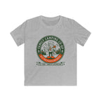 Family Camping Coop — Trail Blazer & Map Master Matching Kids T-Shirt