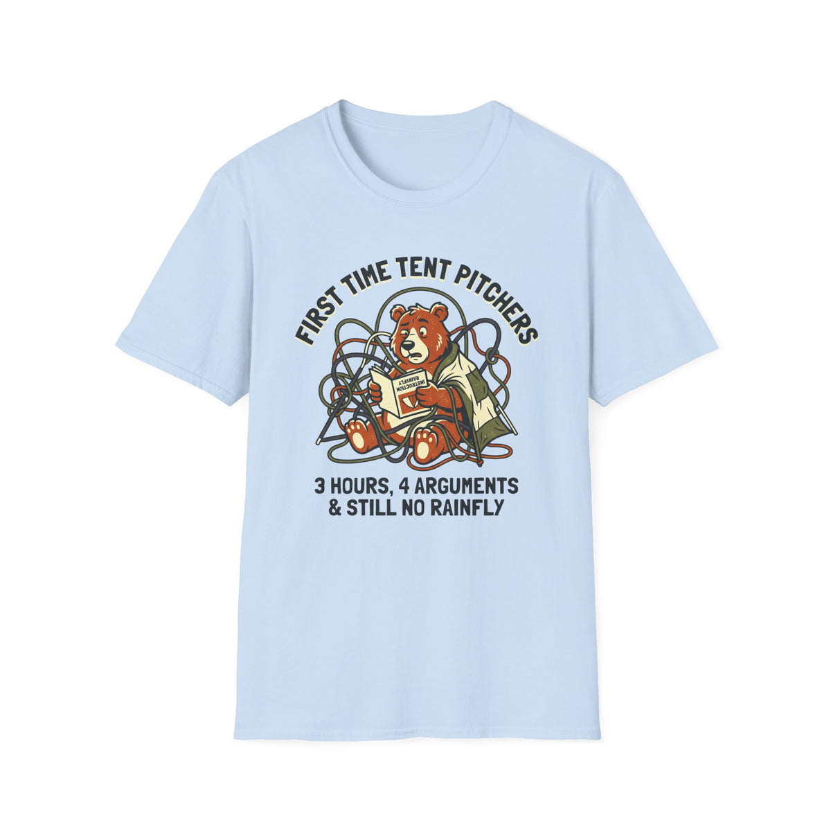 First Time Tent Pitchers T-Shirt