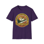 Family Camping Squad — Bent Stakes & Bedrock T-Shirt
