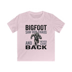 Bigfoot Saw Our Chaos — And Never Came Back Matching Kids T-Shirt