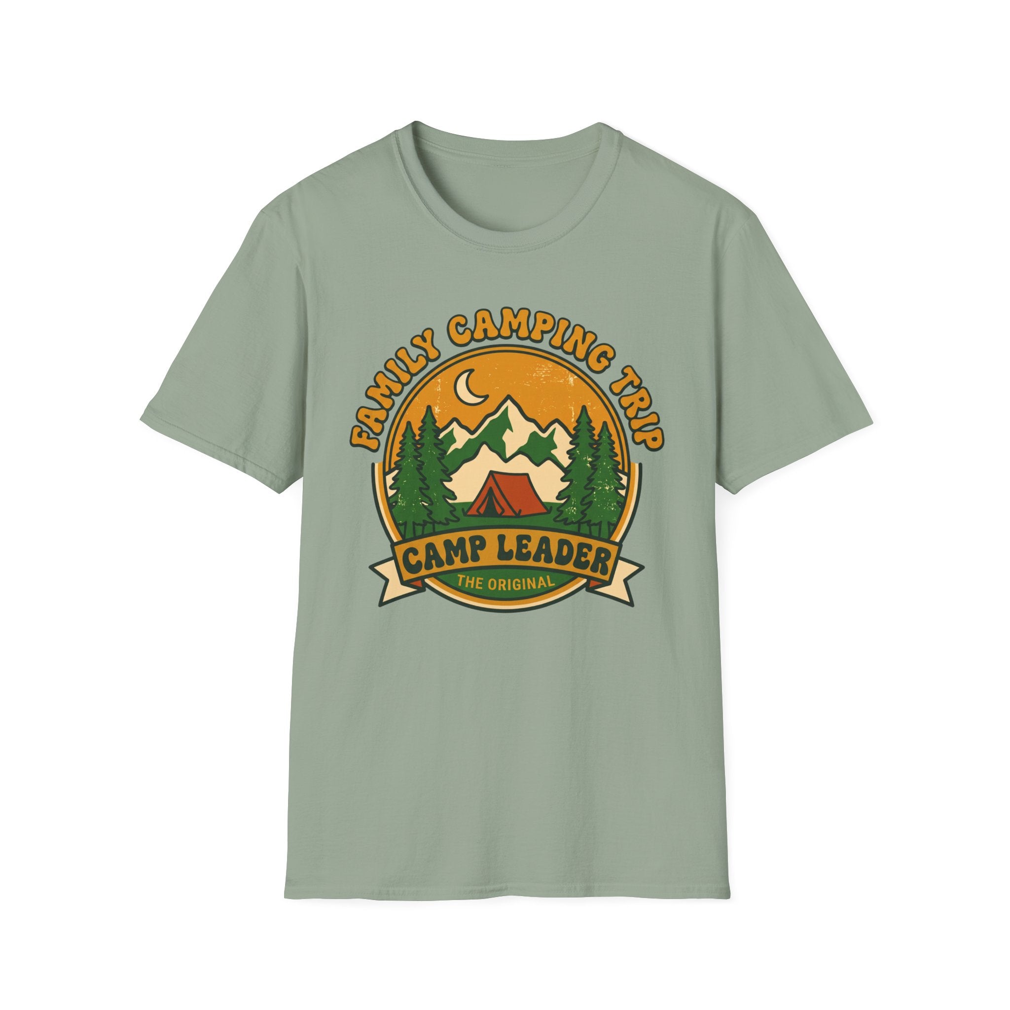 Family Camping Trip — Camp Leader Matching T-Shirt