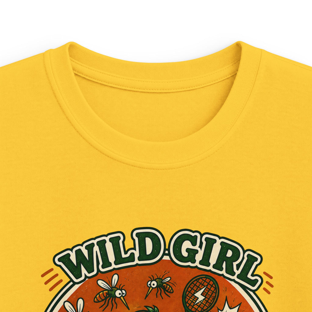 Wild Girl — Mosquito Battle Specialist Matching Kids T-Shirt
