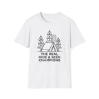 The Real Hide & Seek Champions With Bigfoot — Light Edition T-Shirt