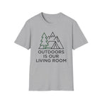 Outdoors Is Our Living Room T-Shirt