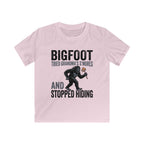 Bigfoot Tried Grandma's S'Mores — And Stopped Hiding Matching Kids T-Shirt