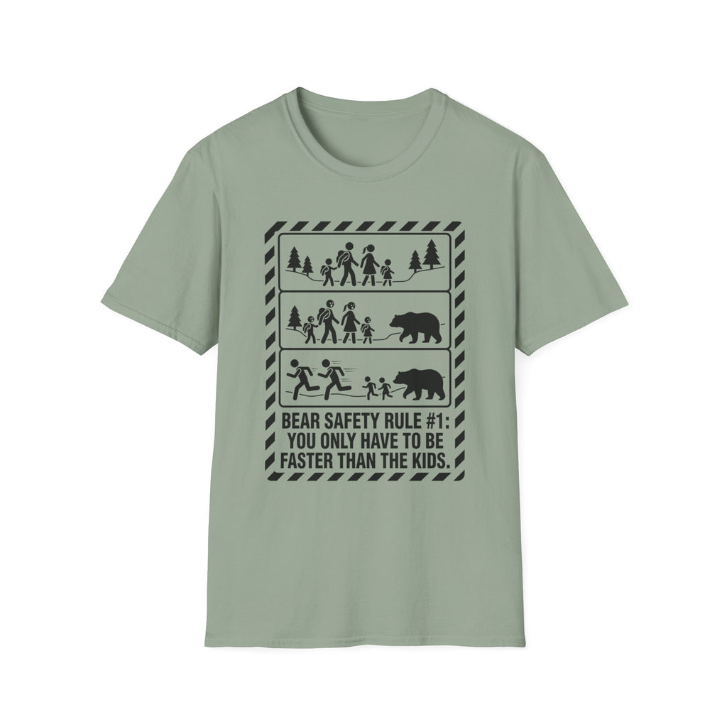 Bear Safety Rule #1 — You Only Have To Be Faster Than The Kids T-Shirt