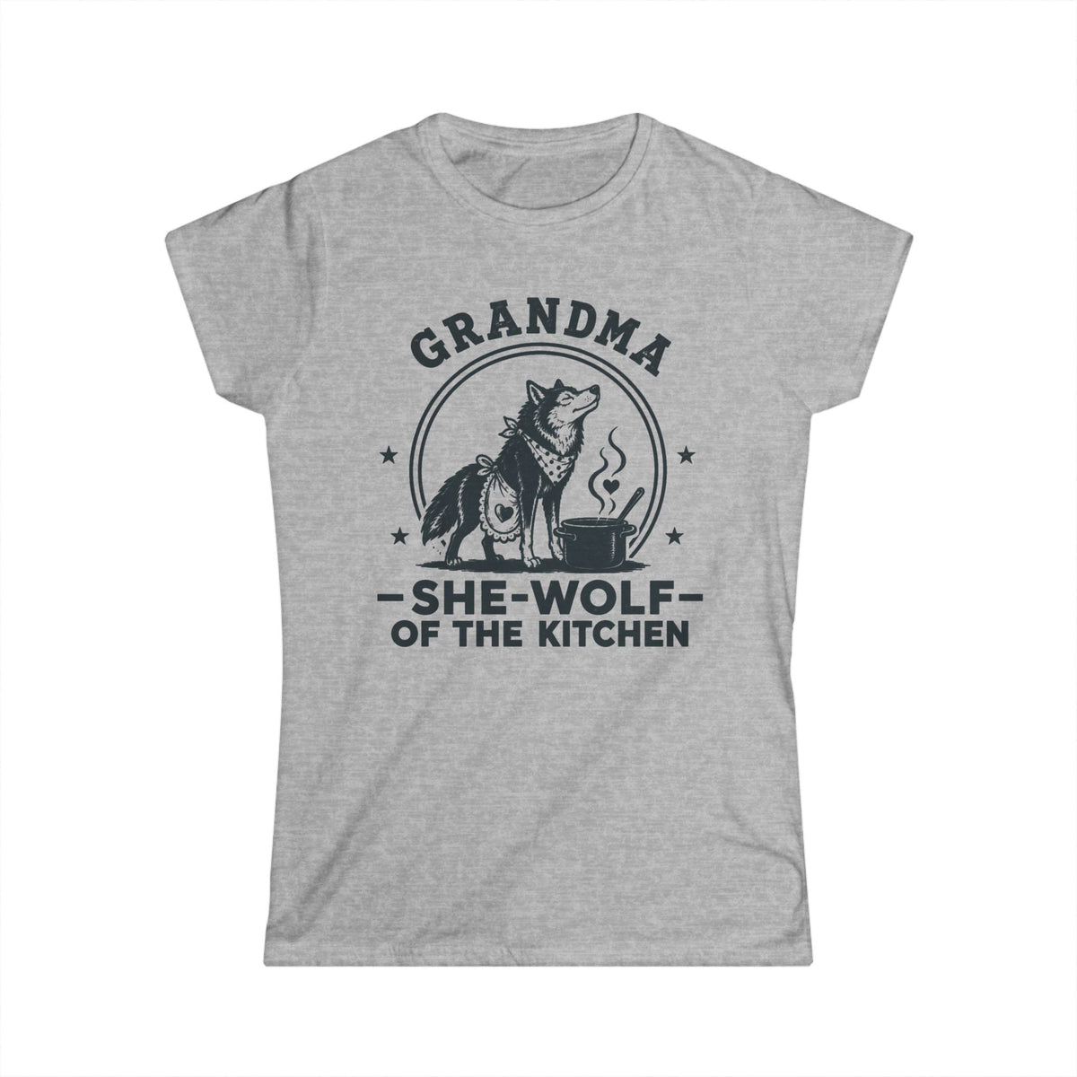 Grandma — She-Wolf Of The Kitchen Matching Women T-Shirt