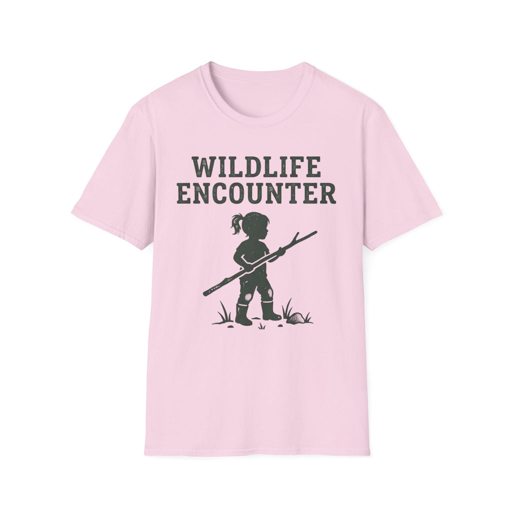 Wildlife Encounter Girl T-Shirt