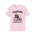Grandma — Controls The S'Mores Supply Matching T-Shirt