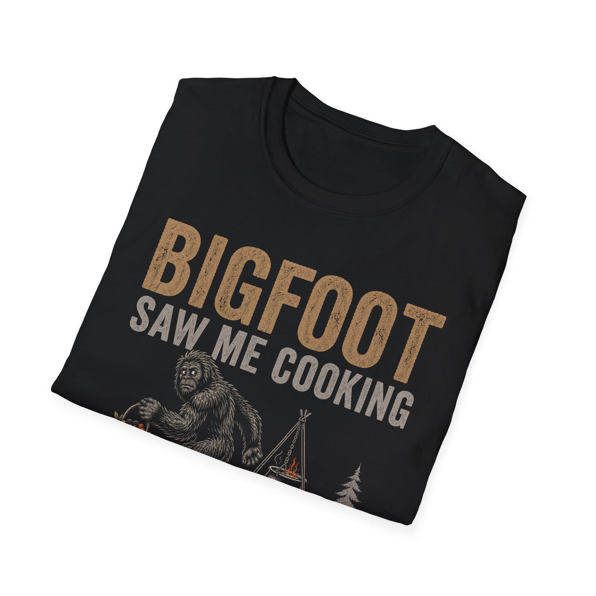 Bigfoot Saw Me Cooking — And Chose Berries Matching T-Shirt