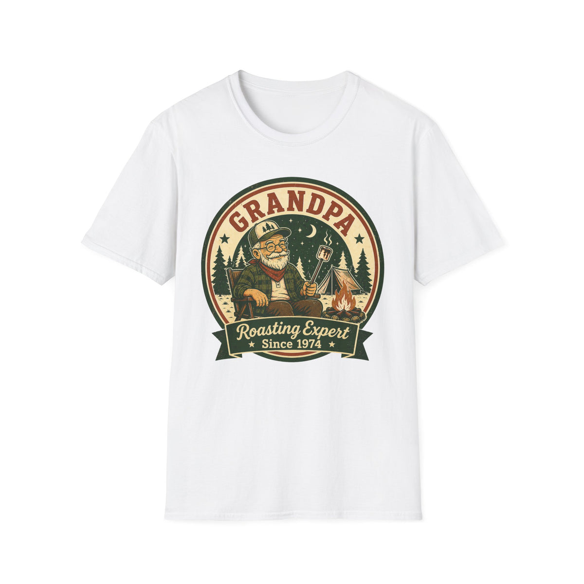 Grandpa — Roasting Expert Since 1974 Matching T-Shirt