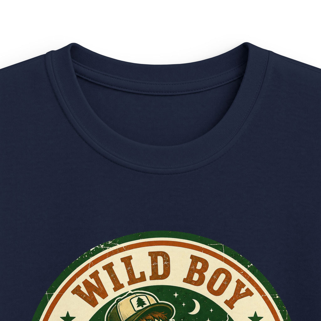 Wild Boy — Marshmallow Tester Matching Kids T-Shirt