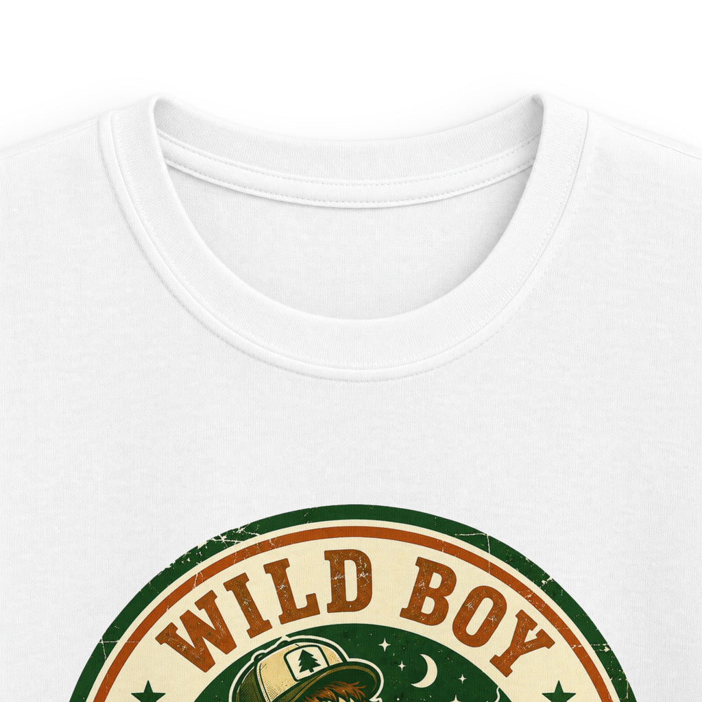 Wild Boy — Marshmallow Tester Matching Kids T-Shirt