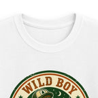 Wild Boy — Marshmallow Tester Matching Kids T-Shirt