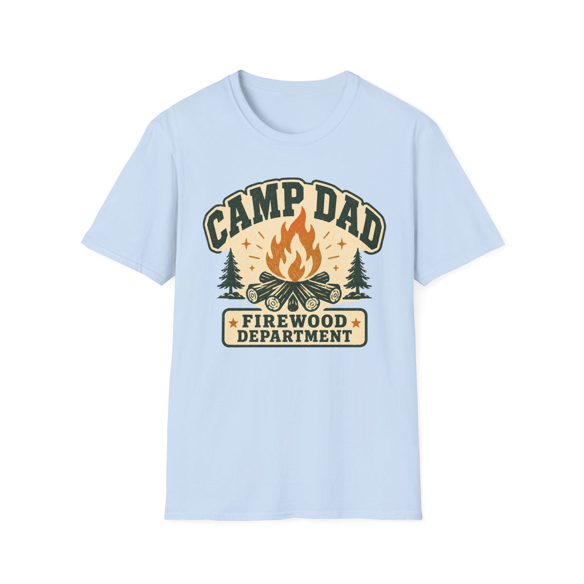 Camp Dad — Firewood Department T-Shirt