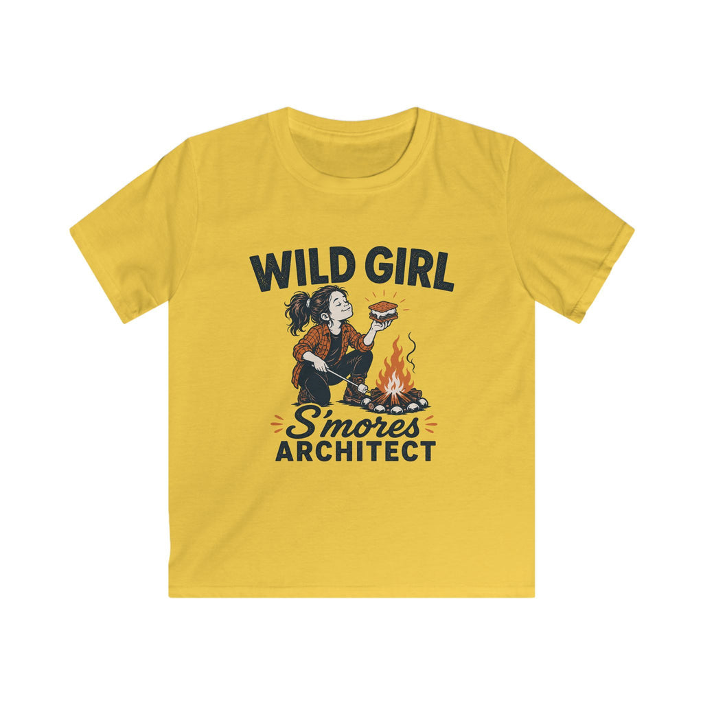 Wild Girl — S'Mores Architect Matching Kids T-Shirt
