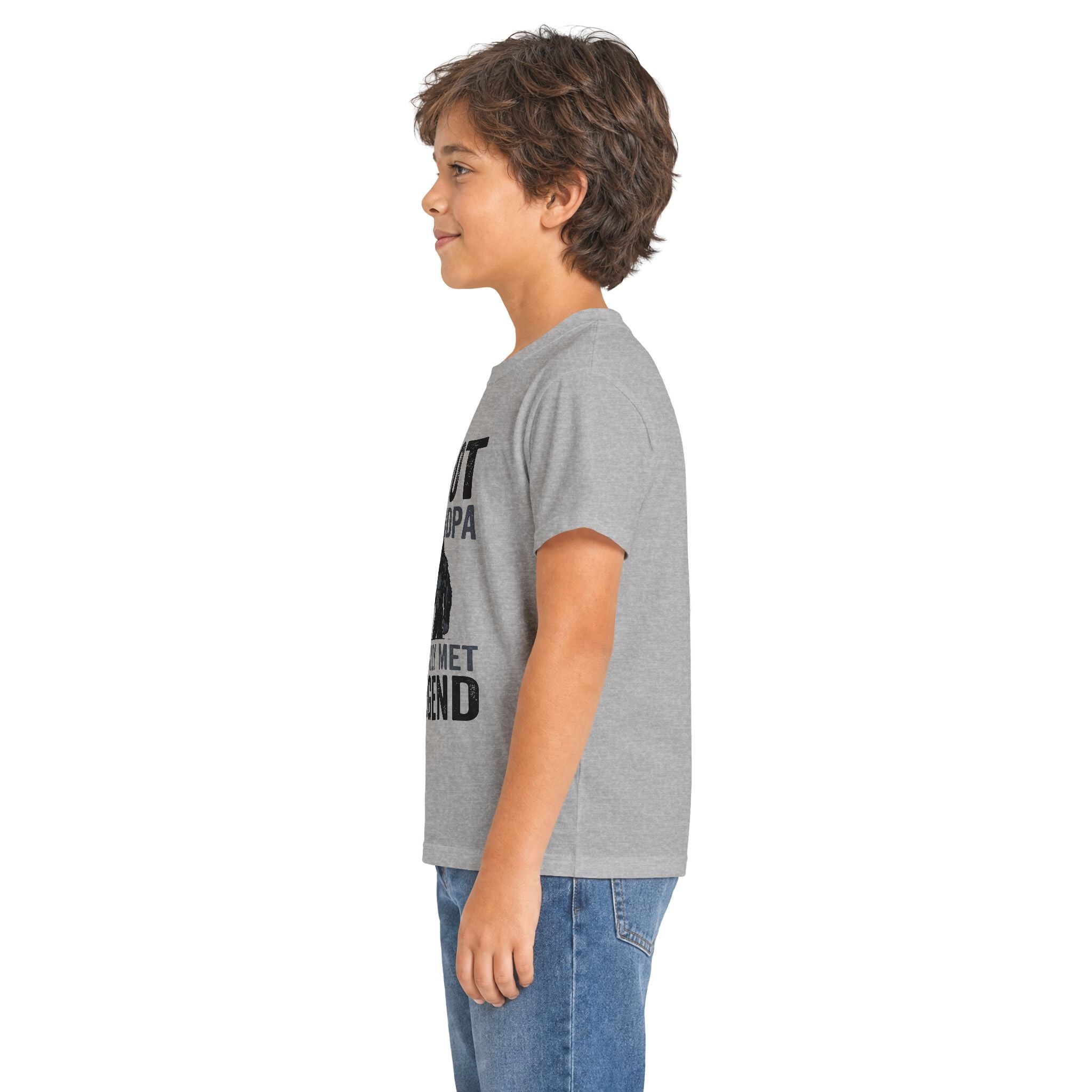 Bigfoot Saw Grandpa — And Finally Met a Legend Matching Kids T-Shirt