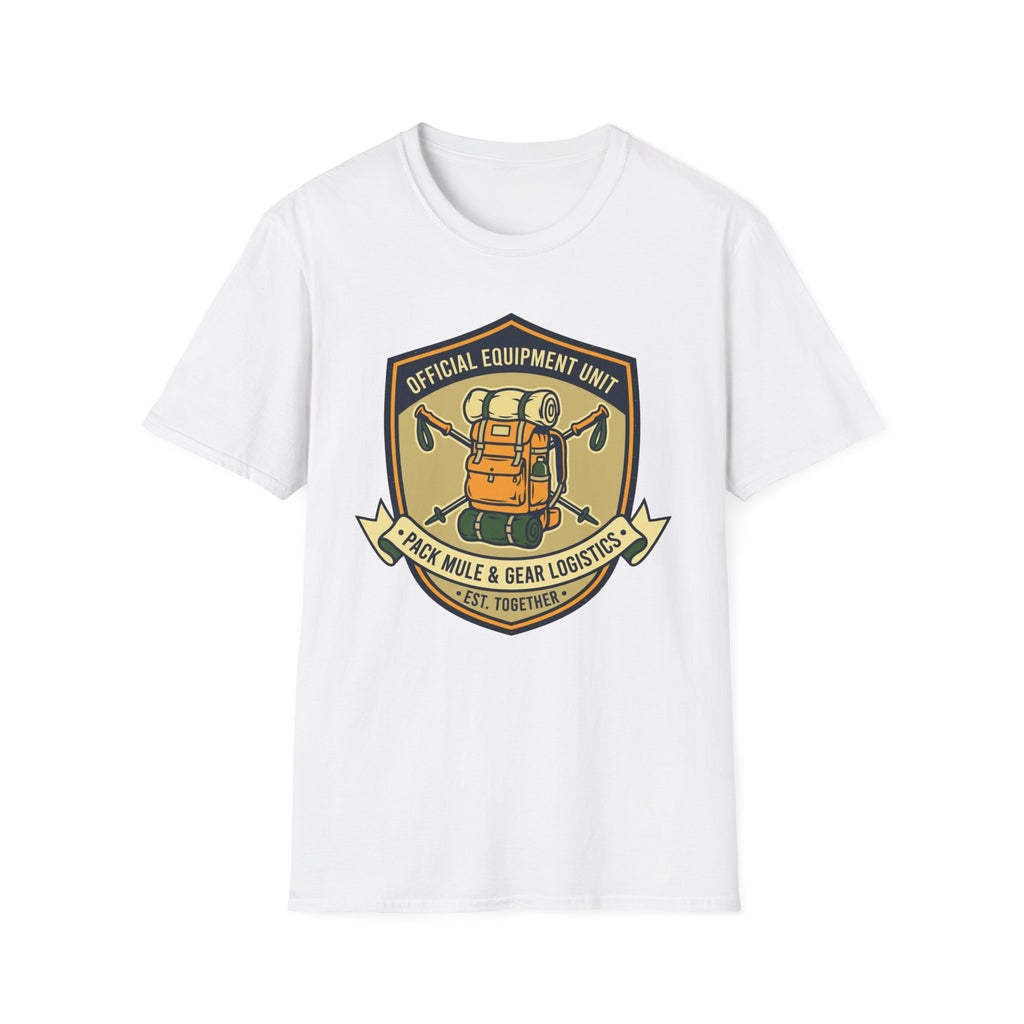 Official Equipment Unit —  Pack Mule & Gear Logistics T-Shirt