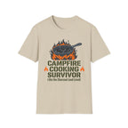 Campfire Cooking Survivor — I Ate the Charcoal (and Survived) Family Camping T-Shirt