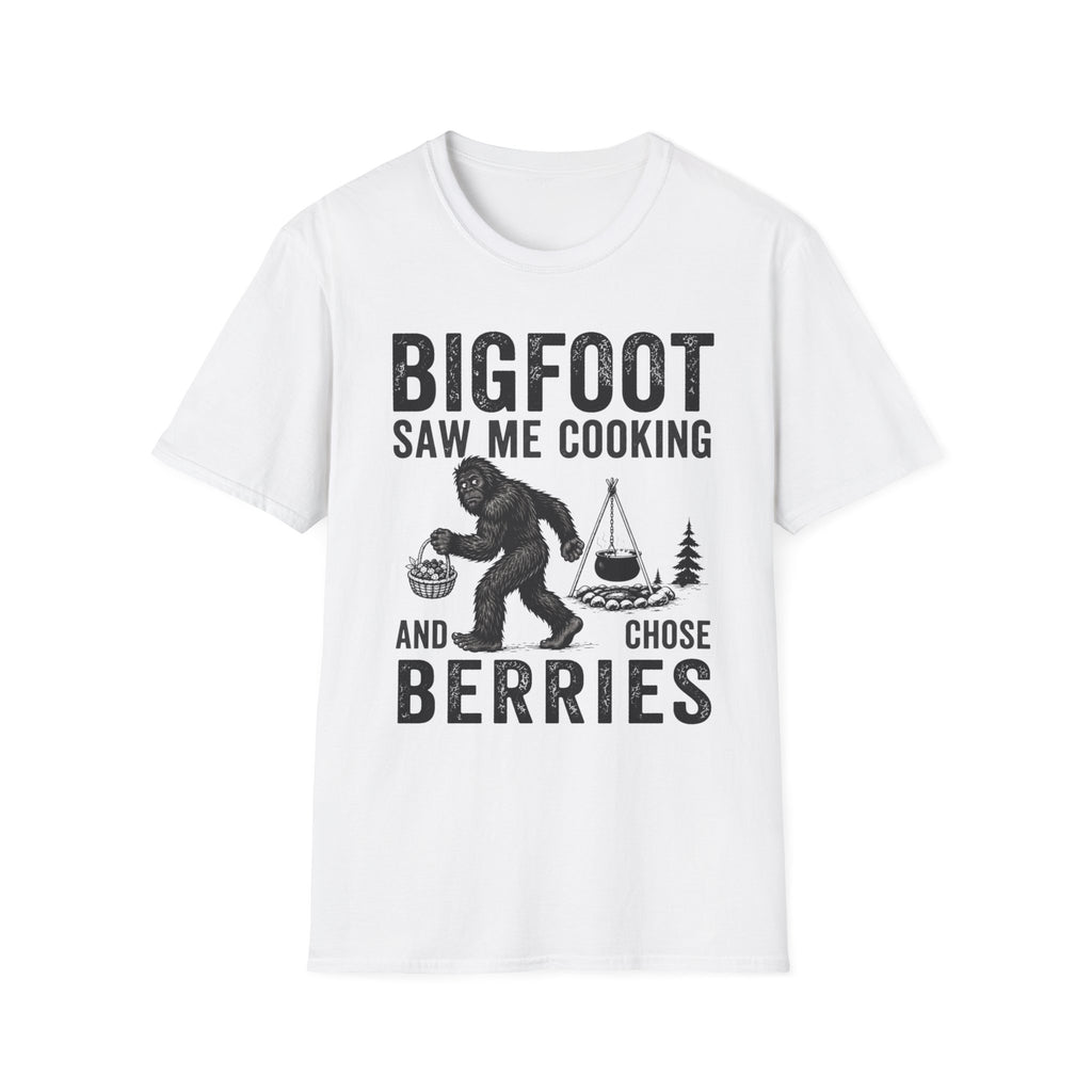 Bigfoot Saw Me Cooking — And Chose Berries Matching T-Shirt