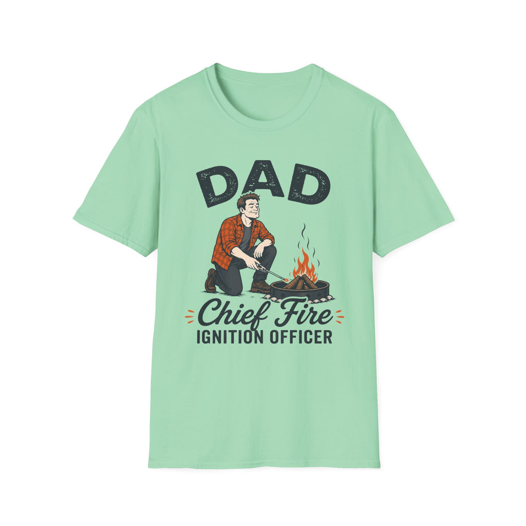 Dad — Chief Fire Ignition Officer Matching T-Shirt