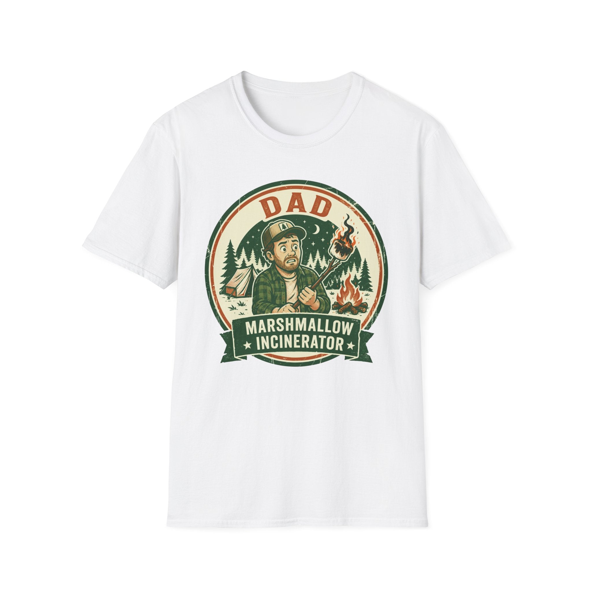 Dad — Marshmallow Incinerator Matching T-Shirt