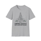 Camping Logistics — Gear To Height Ratio Exceeded Camping T-Shirt