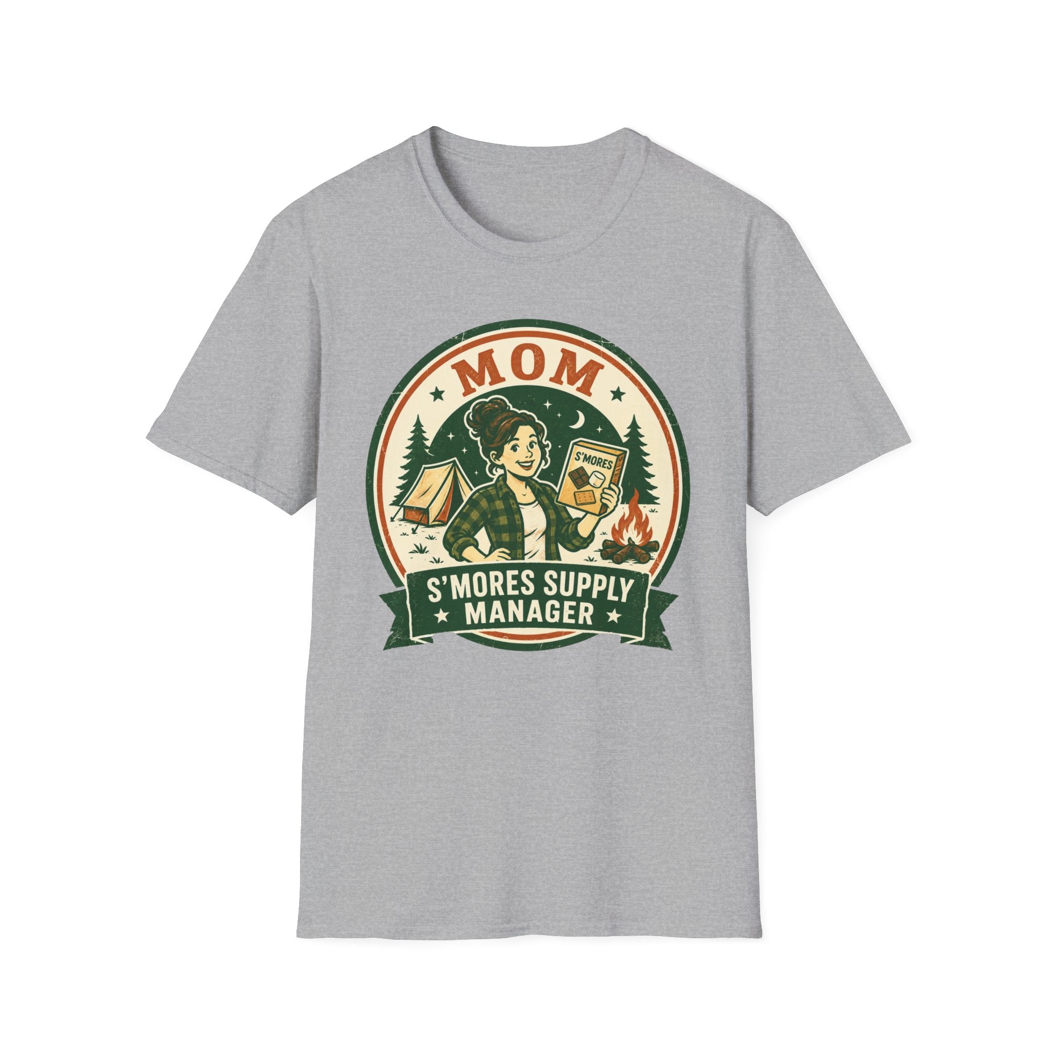 Mom — S'Mores Supply Manager Matching T-Shirt