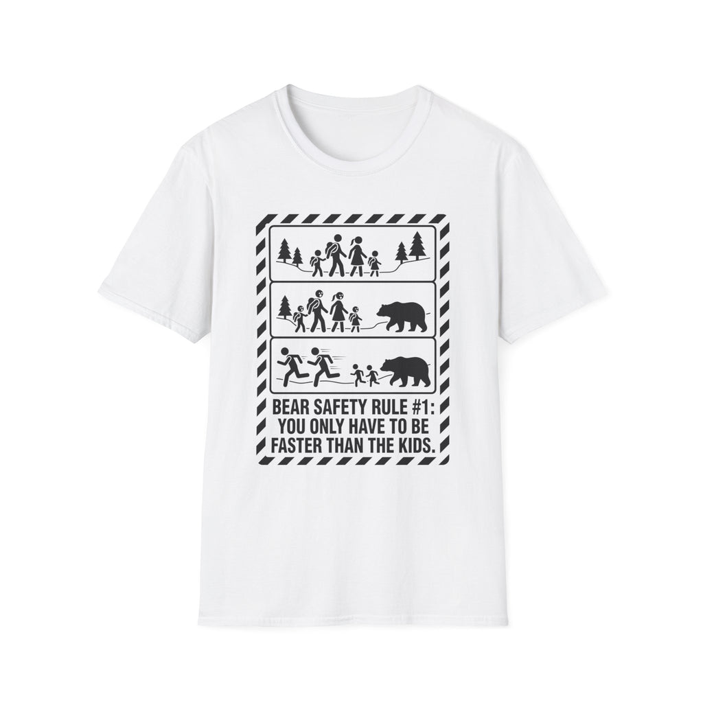 Bear Safety Rule #1 — You Only Have To Be Faster Than The Kids T-Shirt