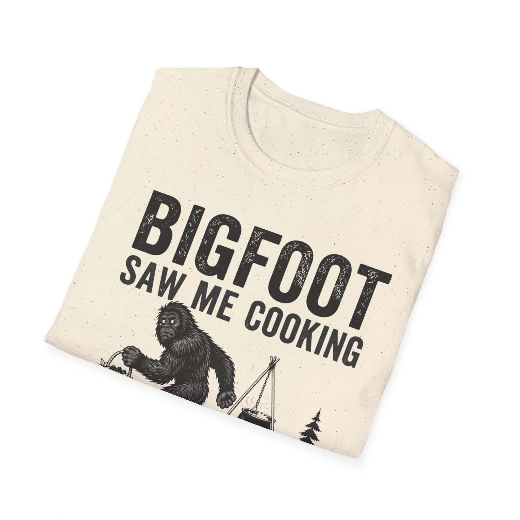 Bigfoot Saw Me Cooking — And Chose Berries Matching T-Shirt