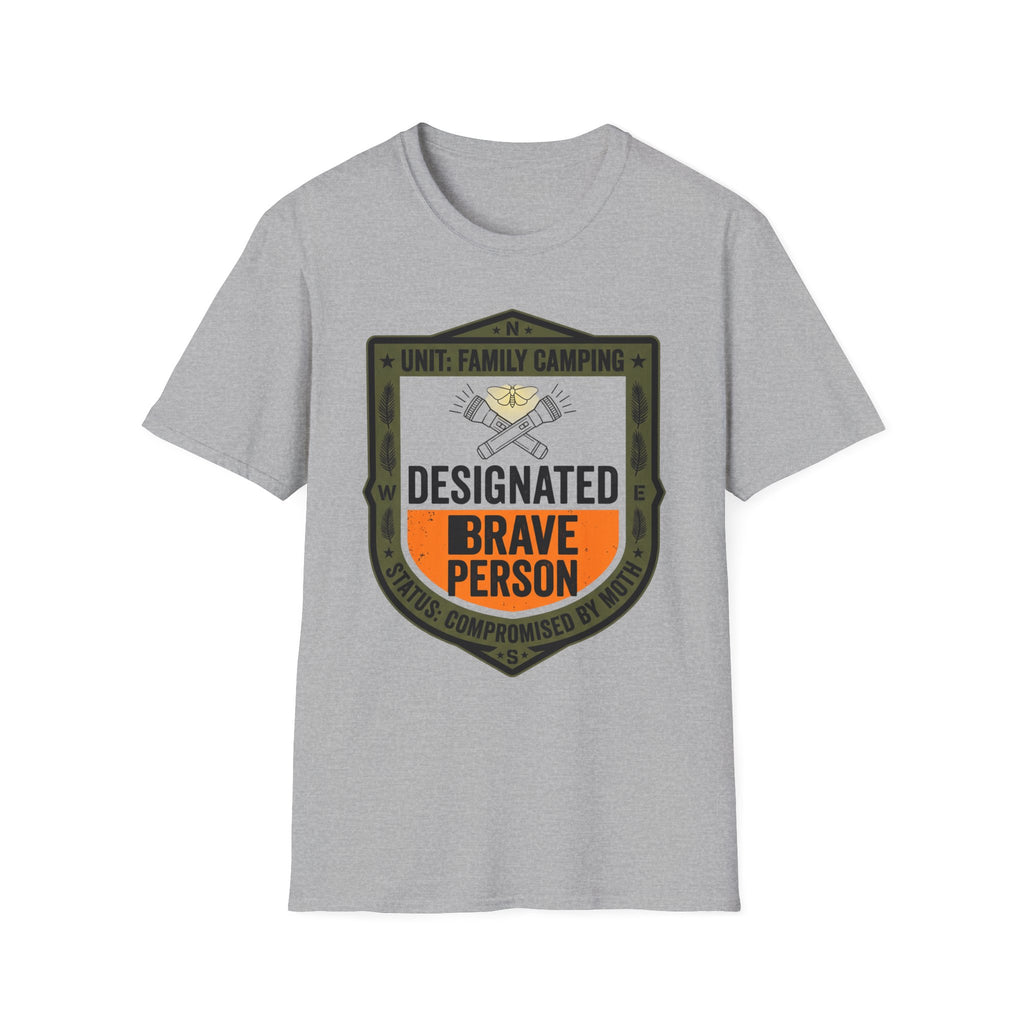 Designated Brave Person — Compromised By a Moth T-Shirt
