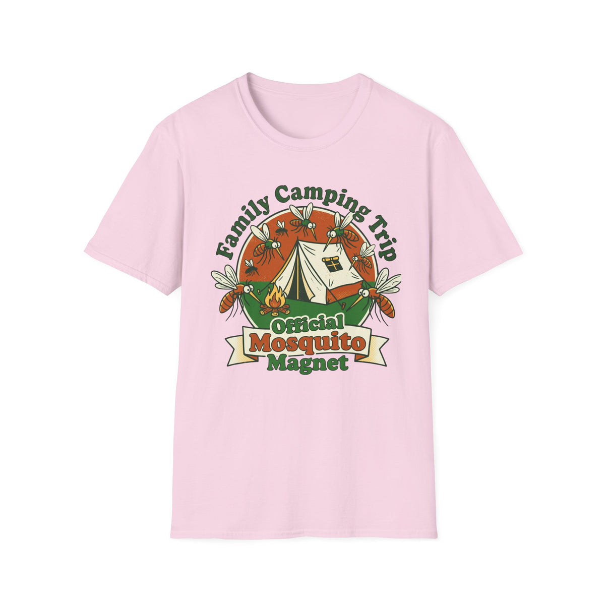 Family Camping Trip — Official Mosquito Magnet Matching T-Shirt