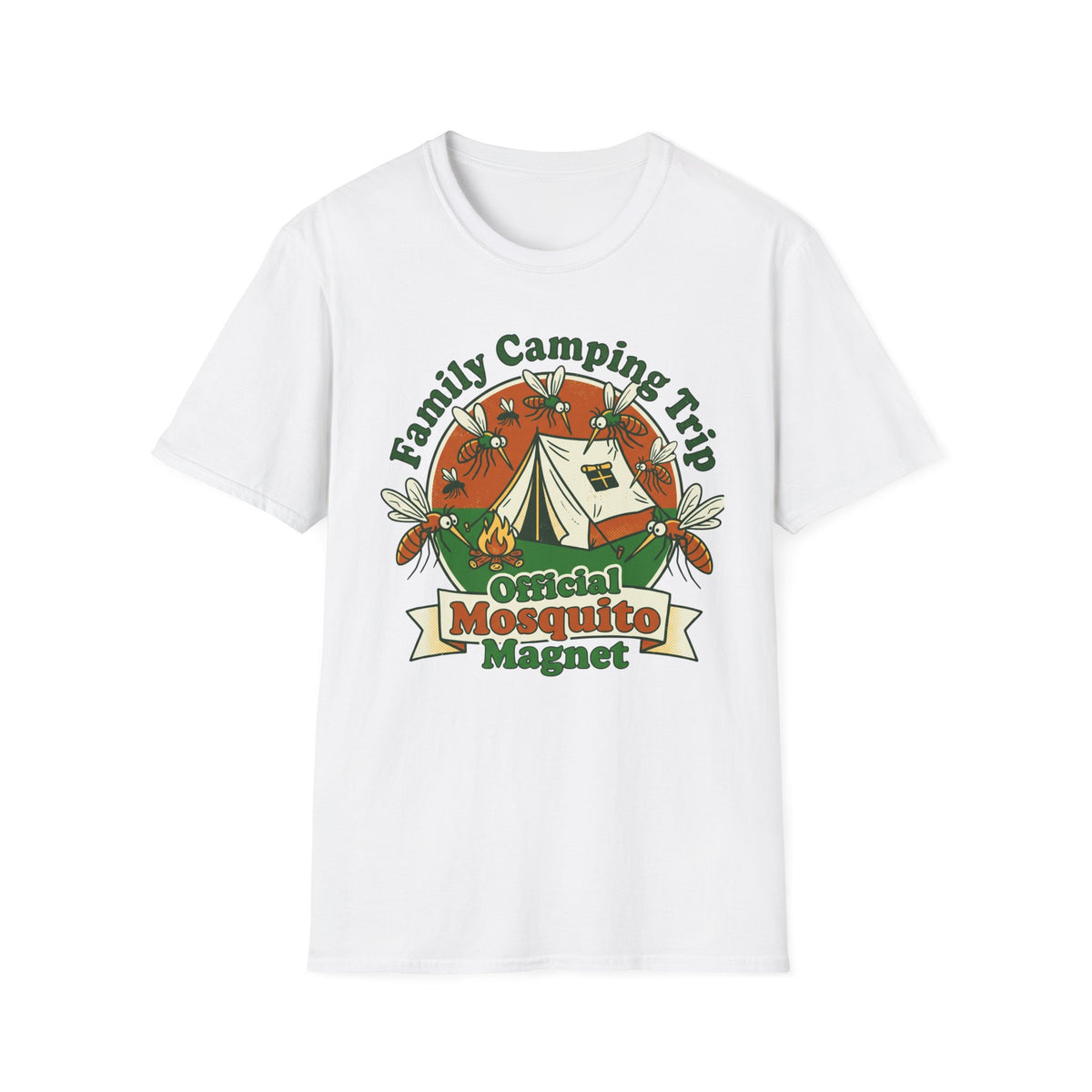 Family Camping Trip — Official Mosquito Magnet Matching T-Shirt