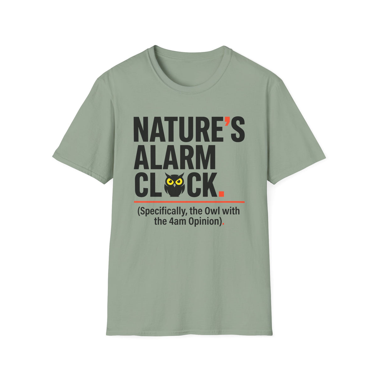 Nature's Alarm Clock Family Camping T-Shirt
