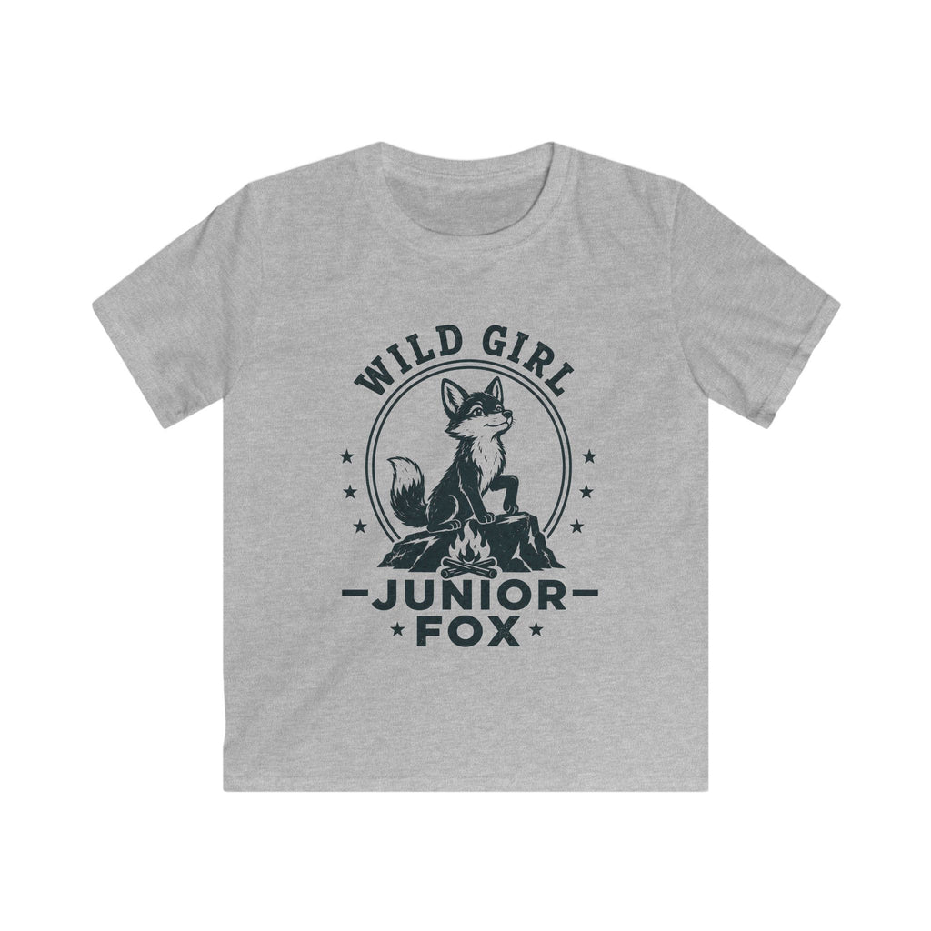 Wild Girl — Junior Fox Matching Kids T-Shirt