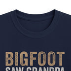 Bigfoot Saw Grandpa — And Finally Met a Legend Matching Kids T-Shirt
