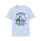 Grandpa — Senior Wolf (Retired) Matching T-Shirt