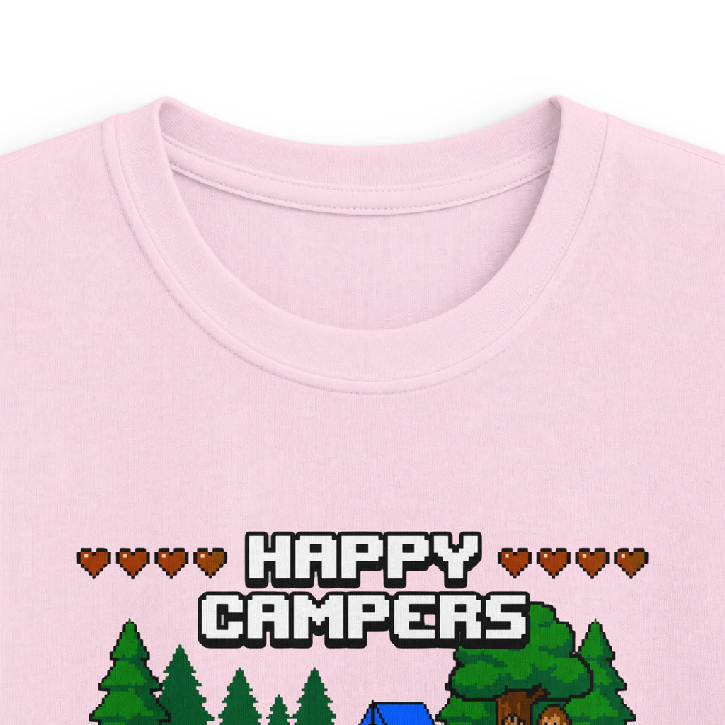 Happy Campers With Bigfoot Matching Kids T-Shirt