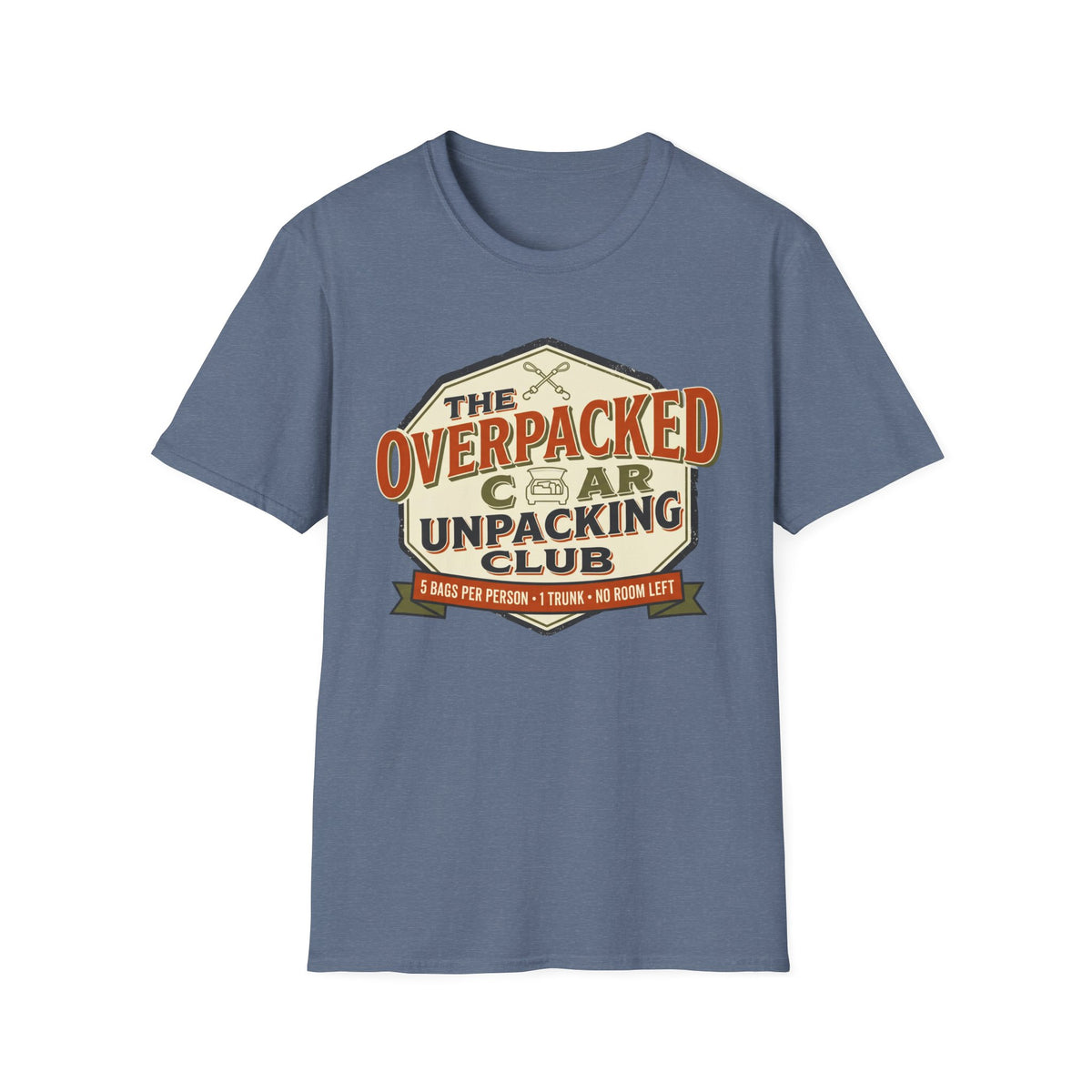 The Overpacked Car Unpacking Club T-Shirt