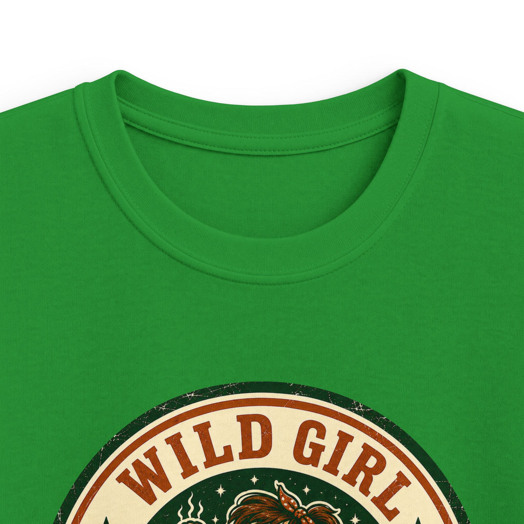 Wild Girl — Burnt Is A Flavor Matching Kids T-Shirt