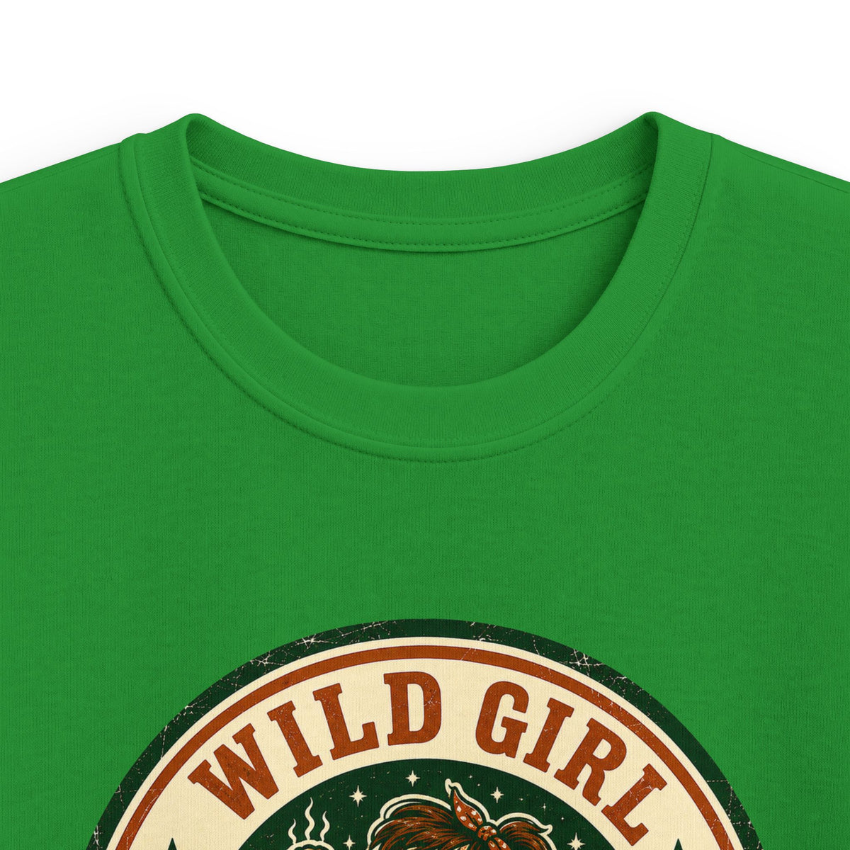 Wild Girl — Burnt Is A Flavor Matching Kids T-Shirt