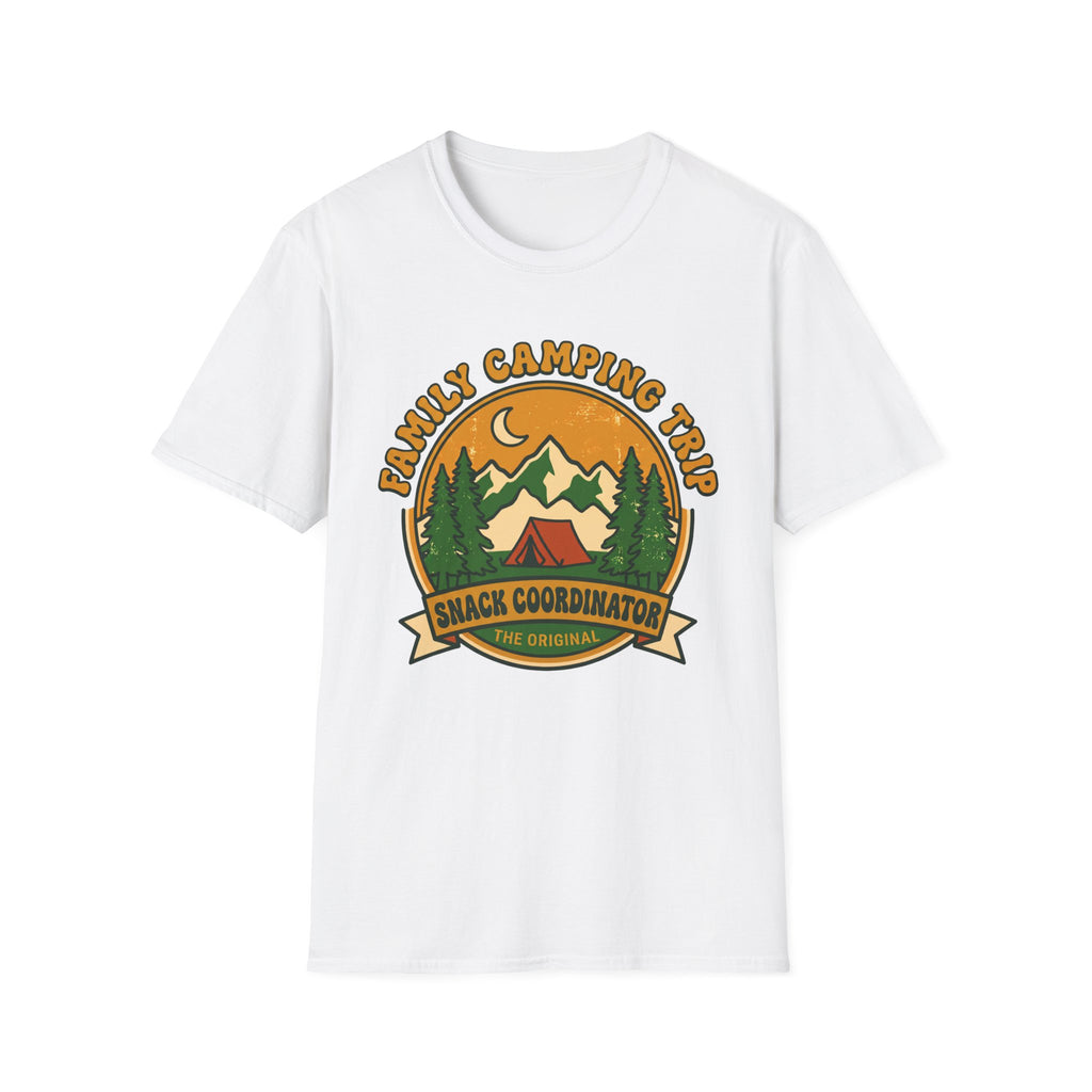Family Camping Trip — Snack Coordinator Matching T-Shirt