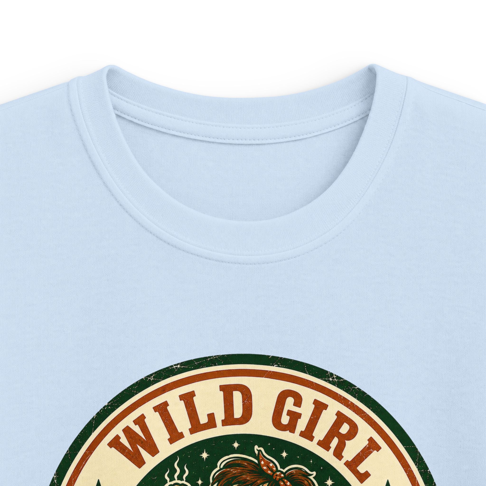 Wild Girl — Burnt Is A Flavor Matching Kids T-Shirt