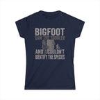 Bigfoot Saw The Toddler — And Couldn't Identify The Species Matching Women T-Shirt