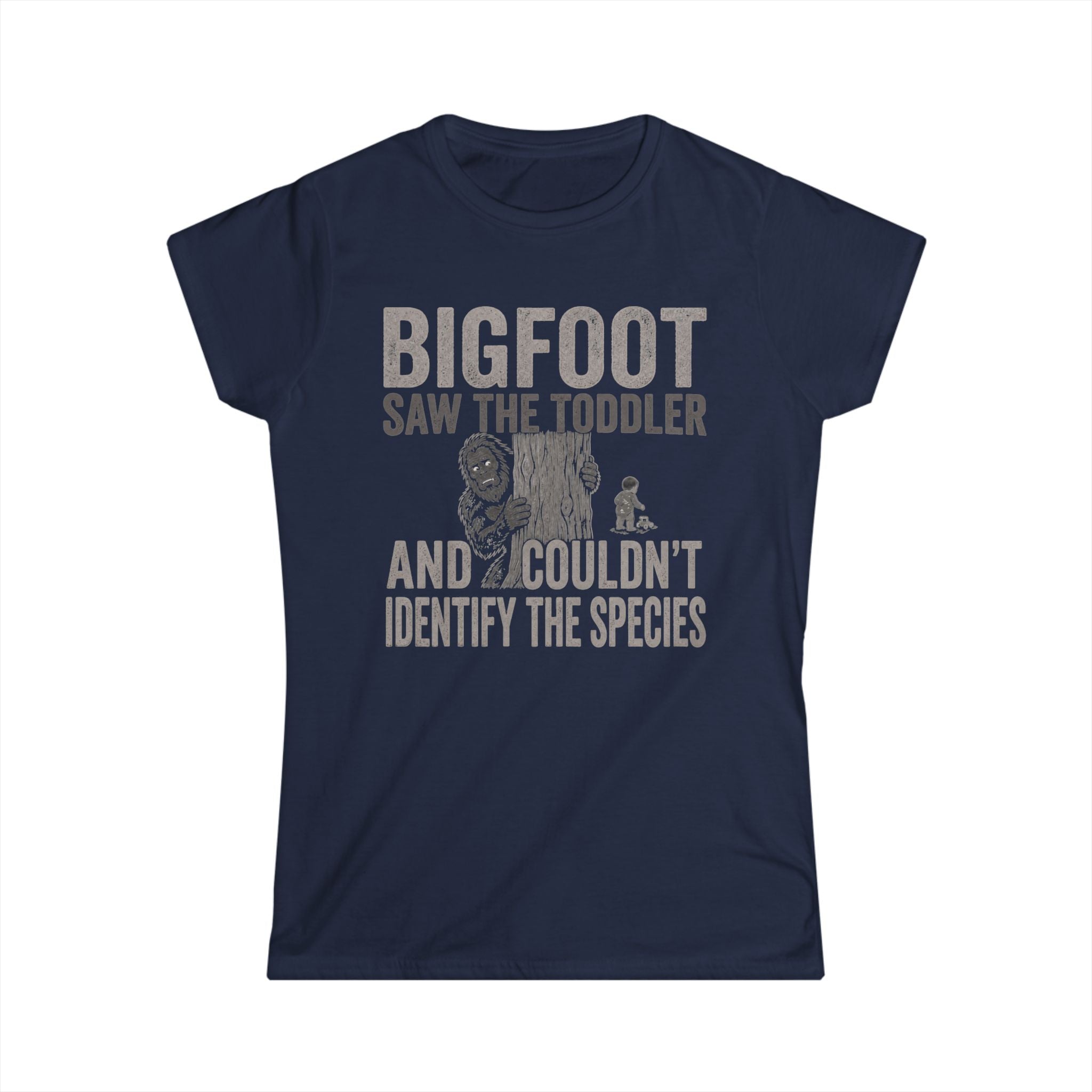 Bigfoot Saw The Toddler — And Couldn't Identify The Species Matching Women T-Shirt
