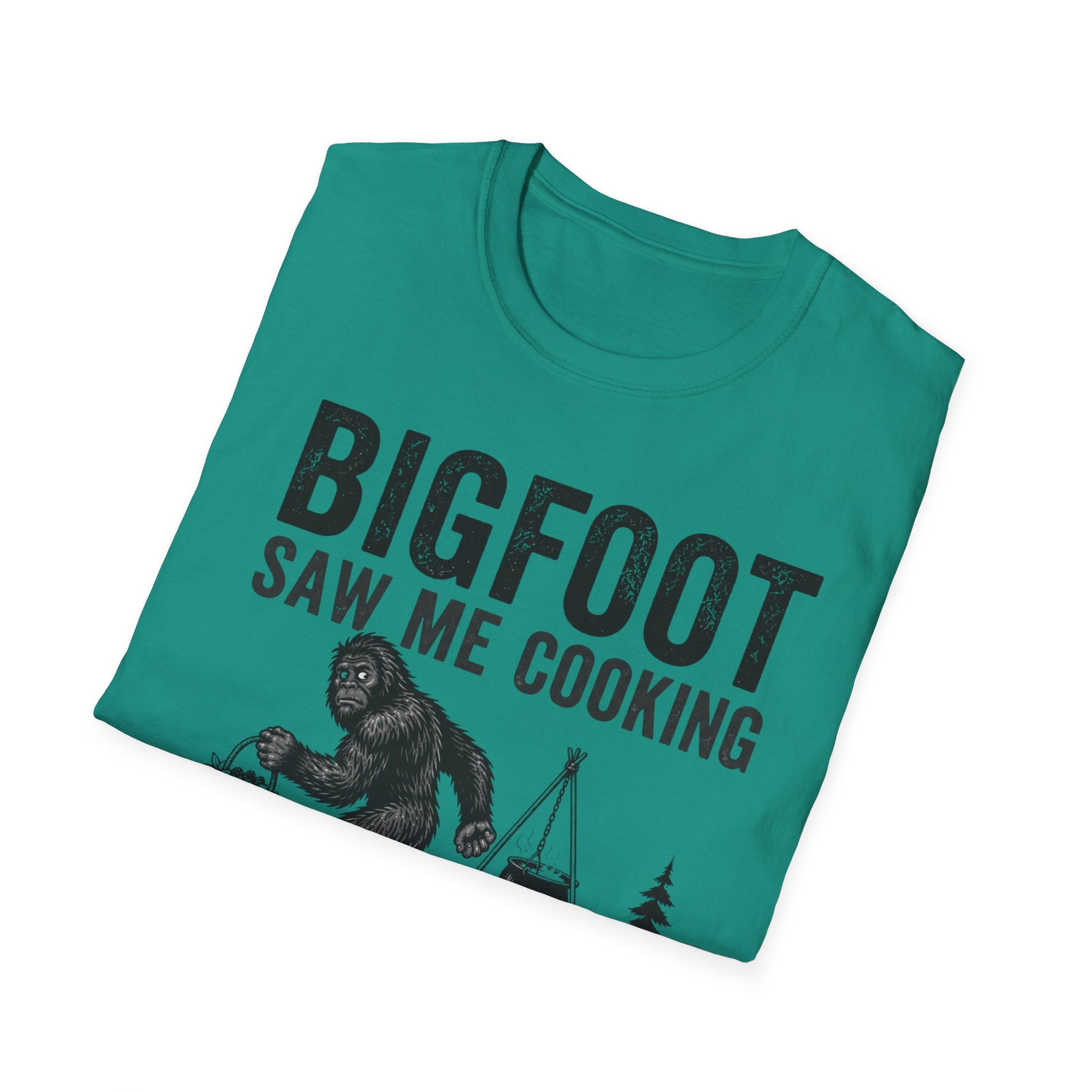 Bigfoot Saw Me Cooking — And Chose Berries Matching T-Shirt